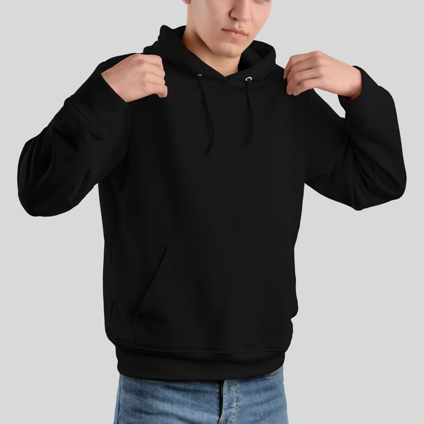 Regular Fit Plain hoodie