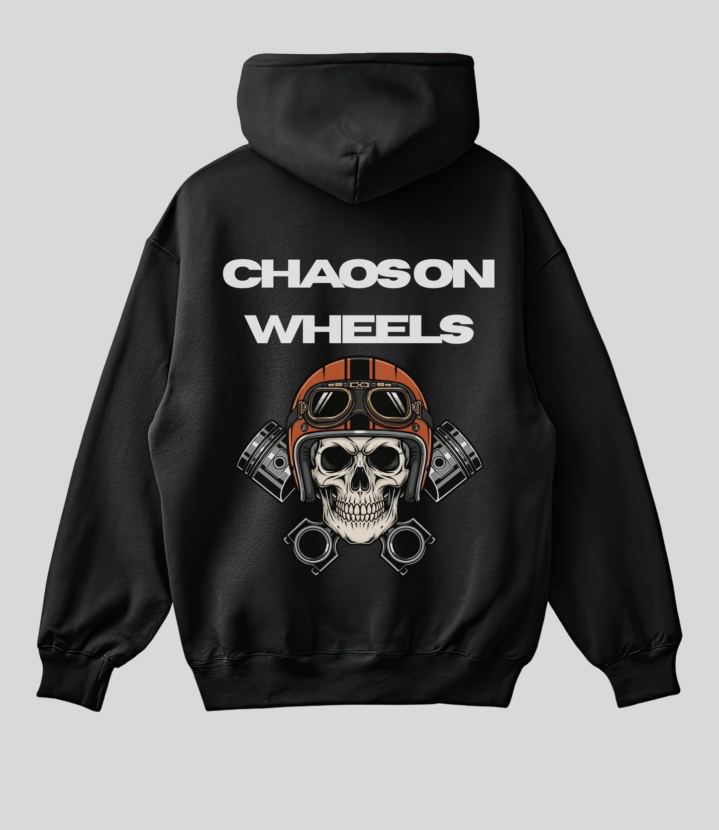 Oversized Printed Hoodie