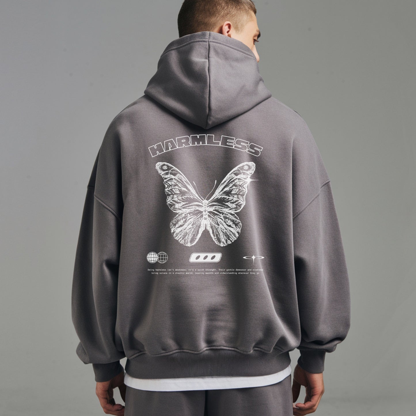Classic fit Printed Hoodie