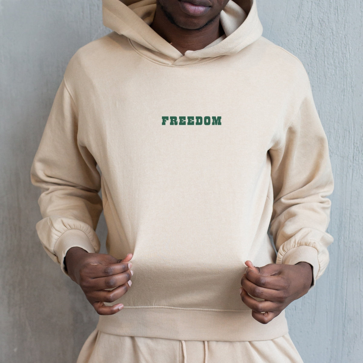 Classic Fit Printed Hoodie