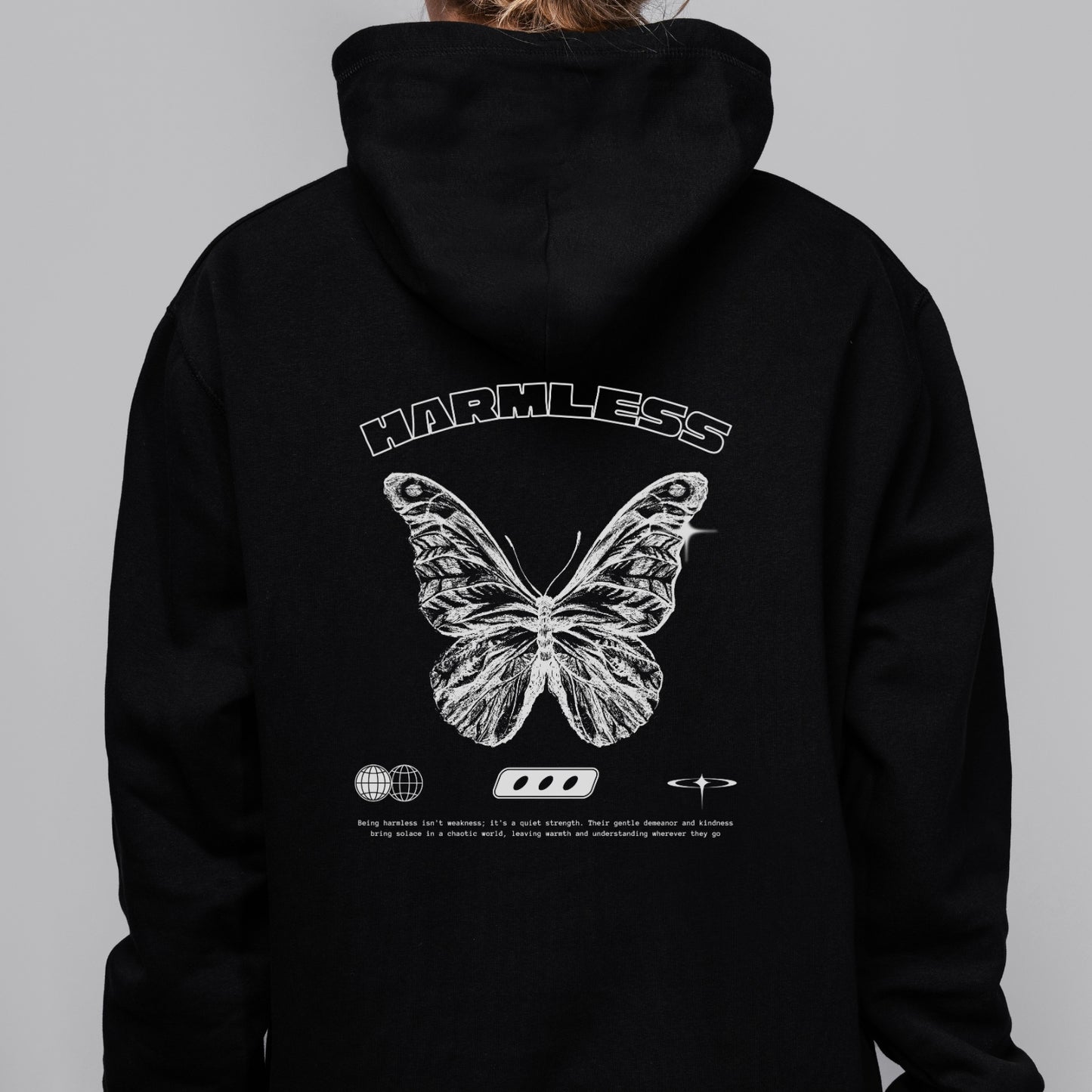 Classic fit Printed Hoodie