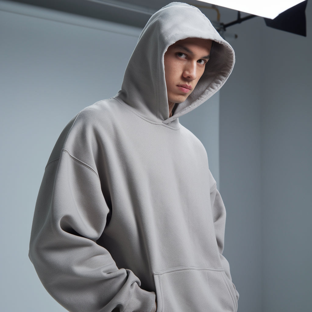 Classic Fit Plain hoodie