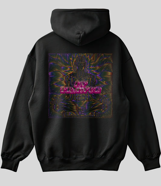 Oversized Printed Hoodie